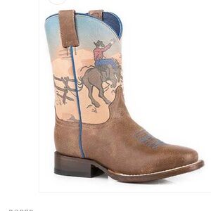 Roper kids rough stock cowboy boots – New With Tags- Size 3